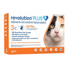 Revolution PLUS for Cats 5.6-11 lbs 1 pipette